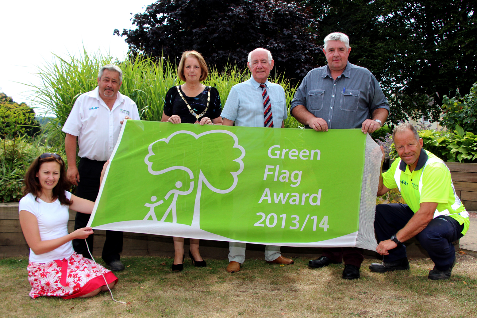 Green Flag success for top quality green spaces in Teignbridge The